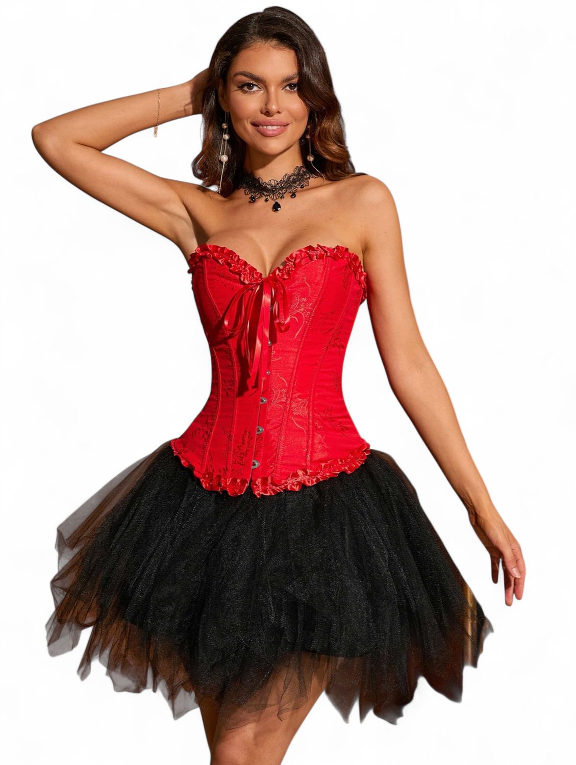 Red Classic Corset