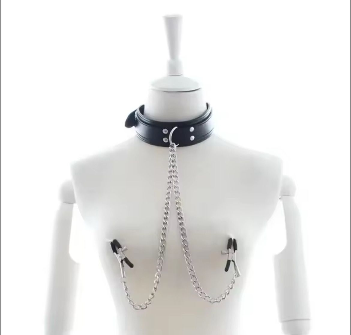 Collar With Nipple Clamps