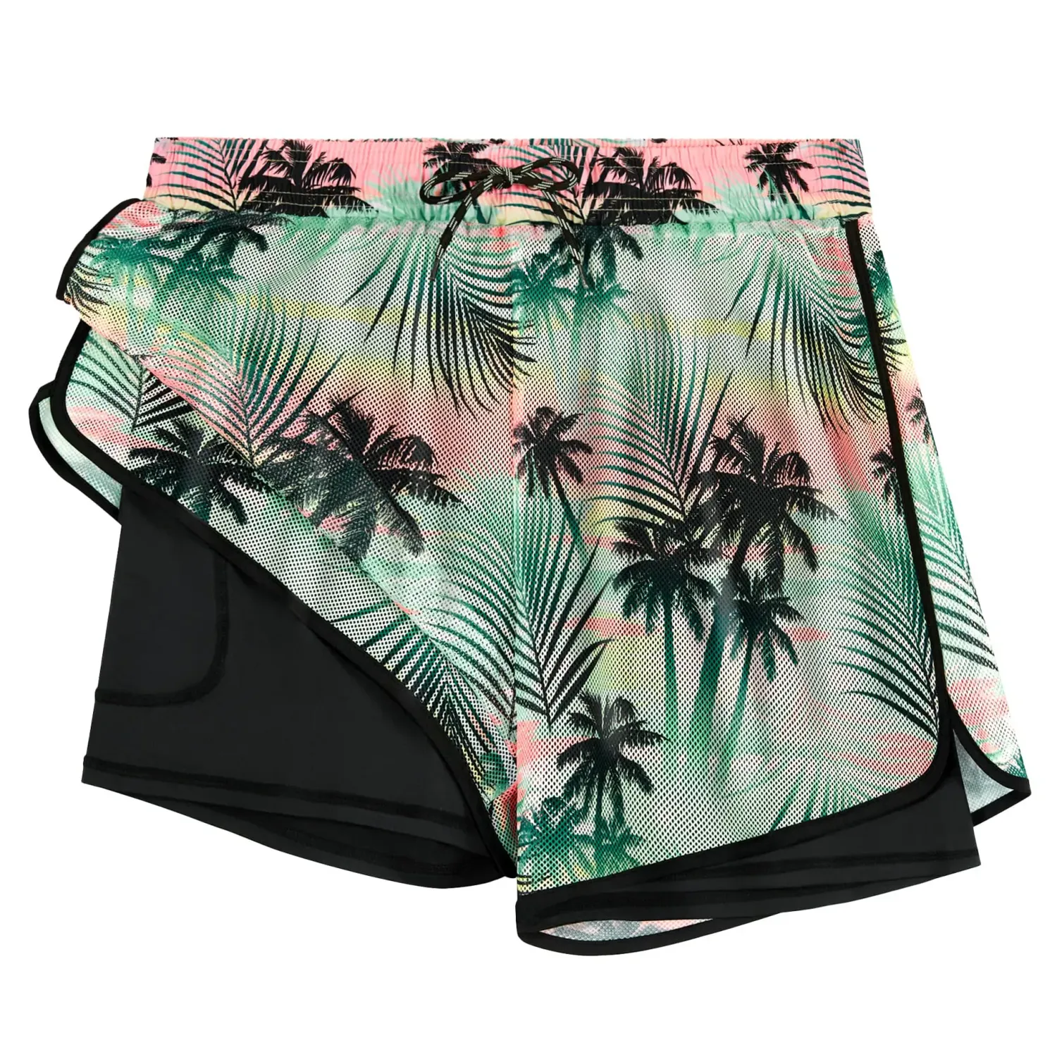 Swim Shorts Quick Dry Board Shorts with Mesh Liner for Beach, Surf &amp; Gym