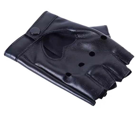 Fingerless Leather Gloves