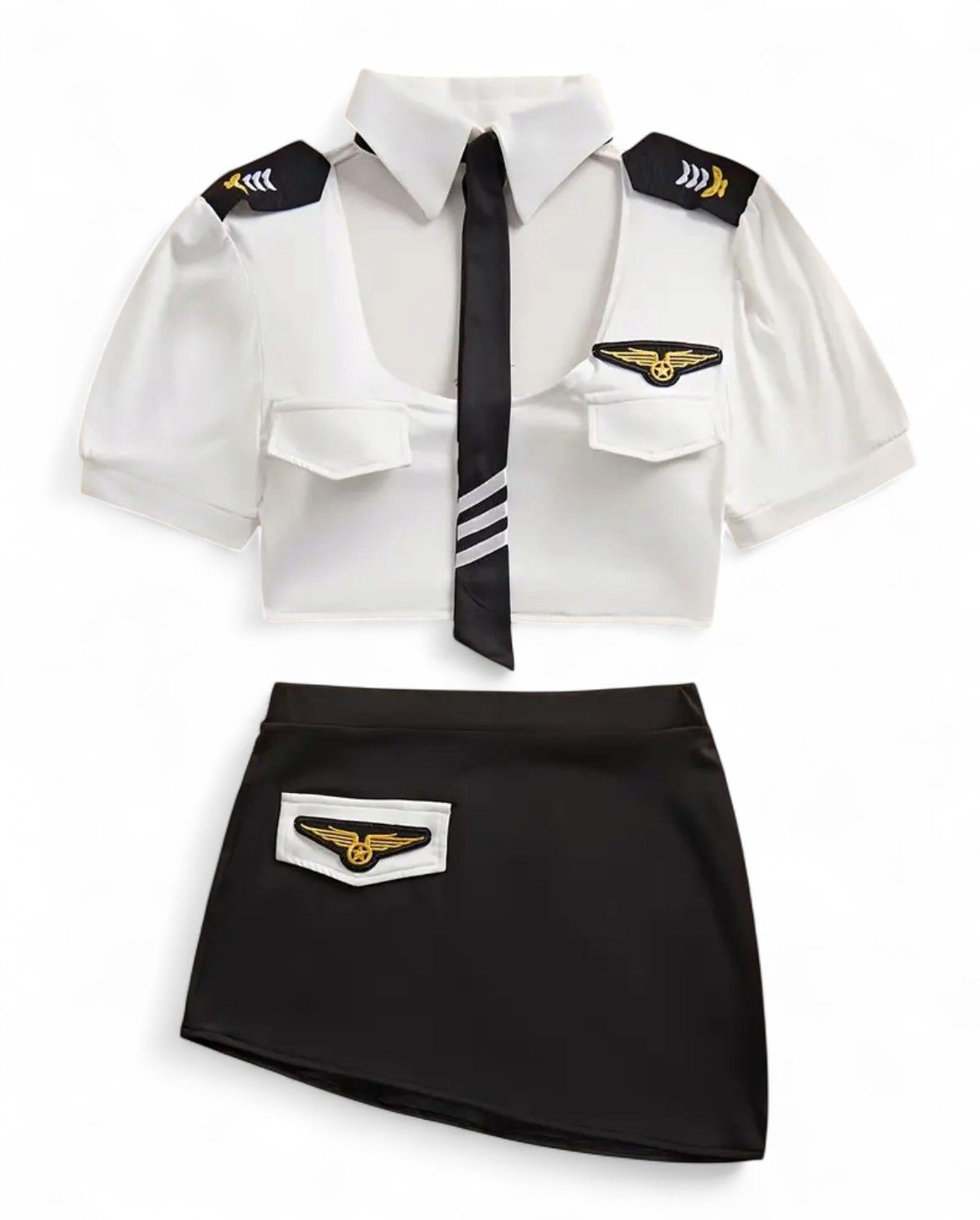 Pilot Sexy Cosplay Set
