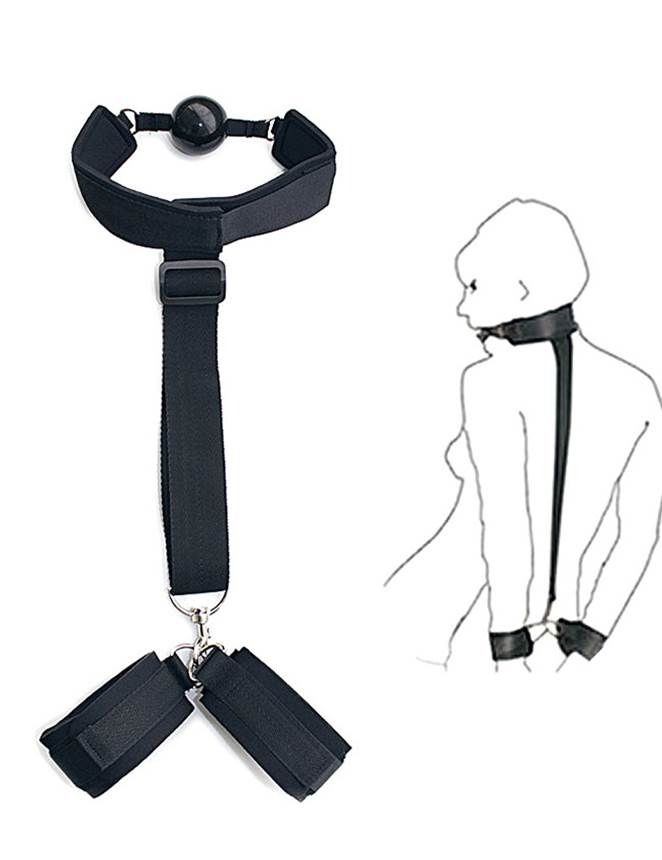 Handcuffs Bondage with Gag