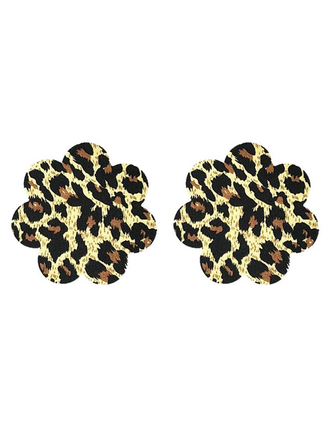 Wholesale Flower Leopard Nipple Cover