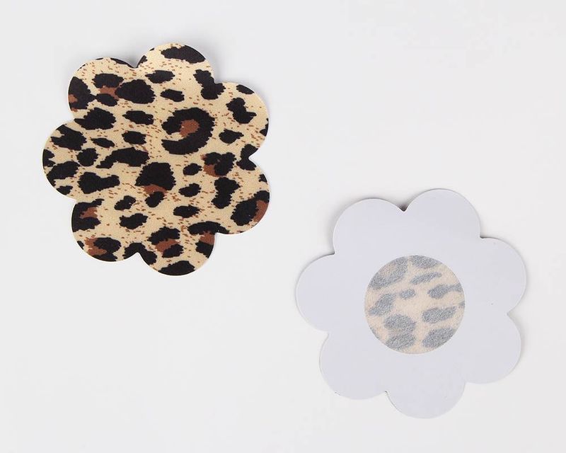 Wholesale Flower Leopard Nipple Cover