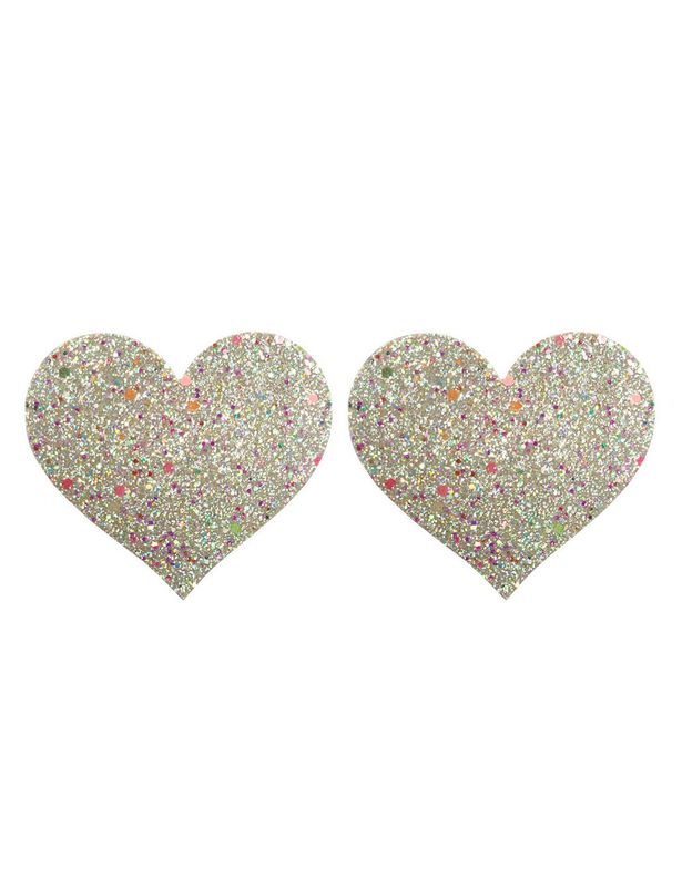 Heart Shine in the Dark Nipple Cover