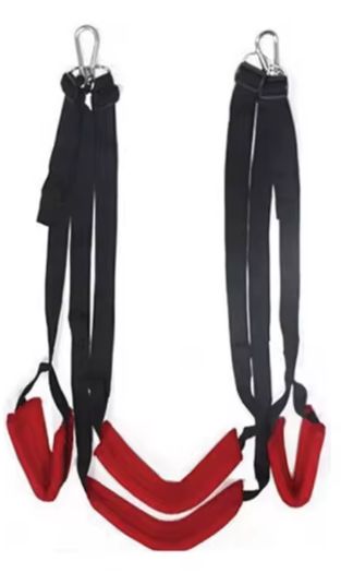 Red and Black Adult Swing
