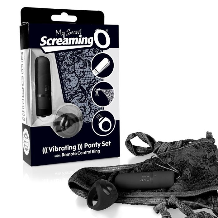 My Secret Screaming O Remote Control Panty Vibe Black
