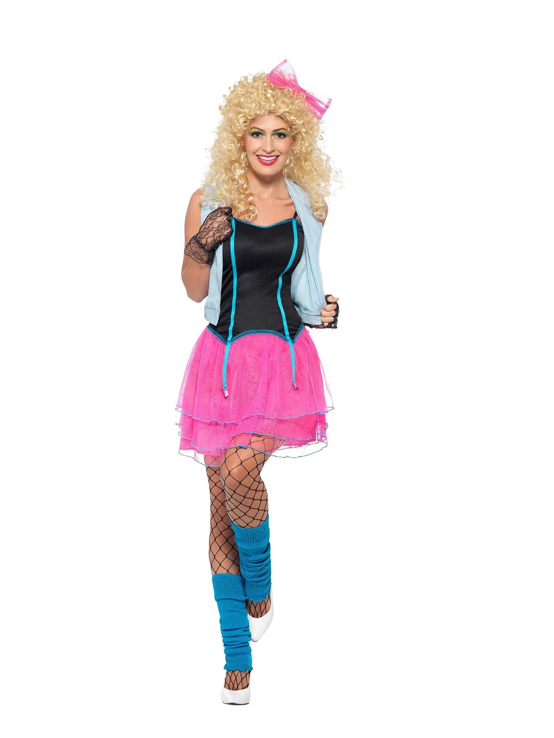 1980s Wild Girl Fancy Dress Costume