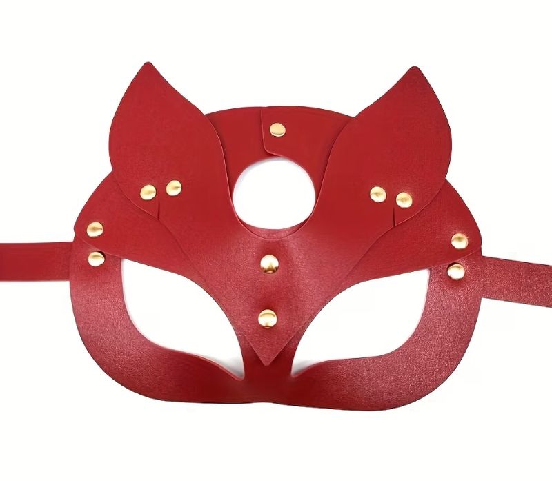 Leather Cat Mask Different Colours