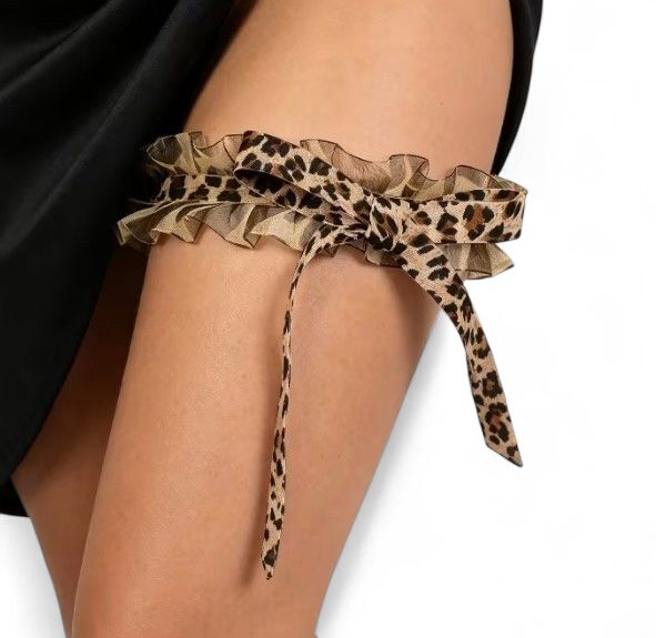 Leopard Print Garter