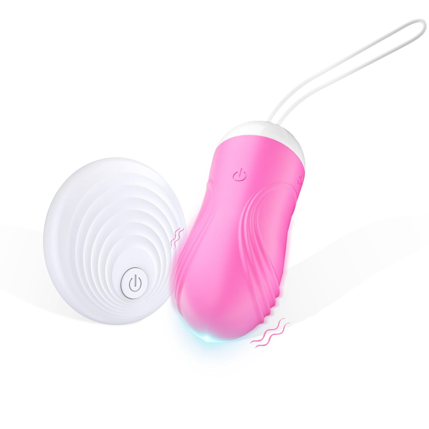 Remote Control Couples Vibrator Rose Red