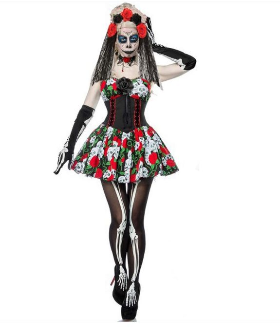 Day of the Dead Fancy Dress Costume