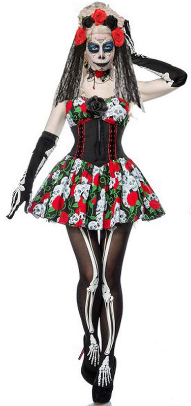 Day of the Dead Fancy Dress Costume