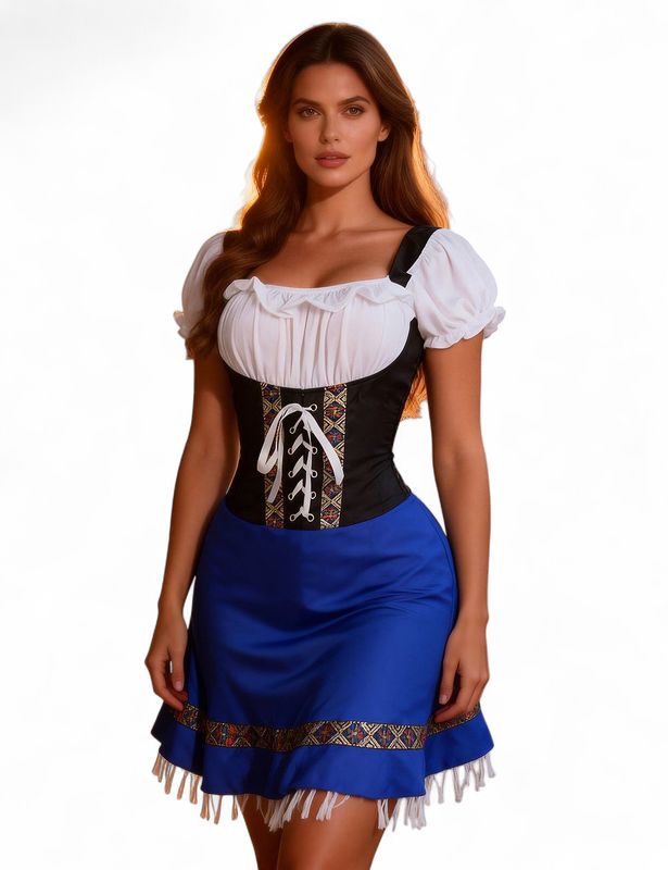 German Beer Girl Costume Dress