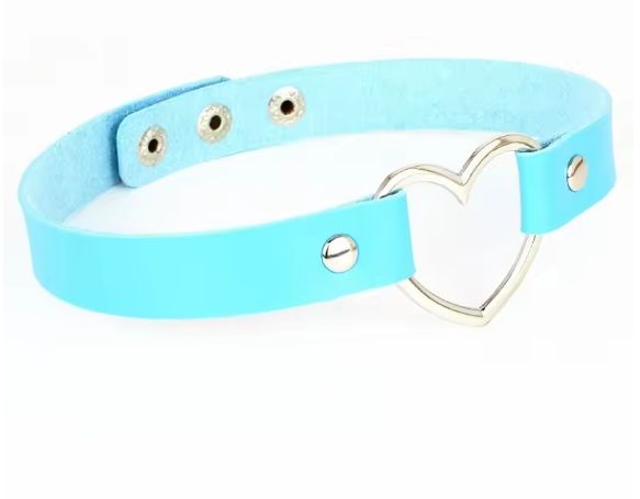 Neon Choker PU Leather Different Colours