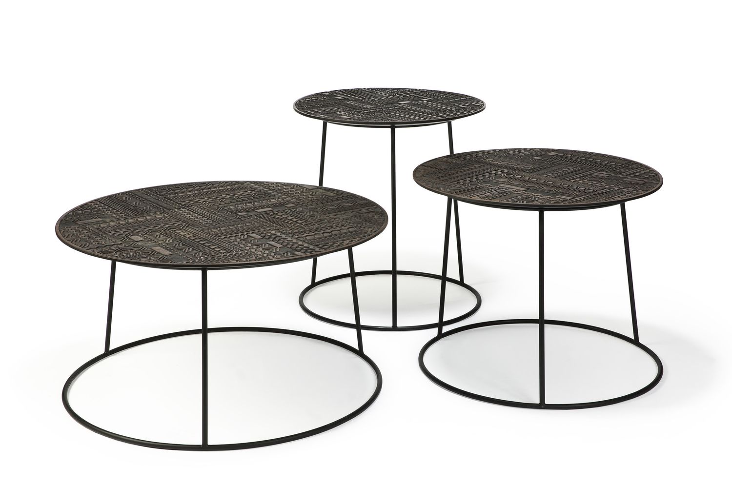 Teak Tabwa Side Table 