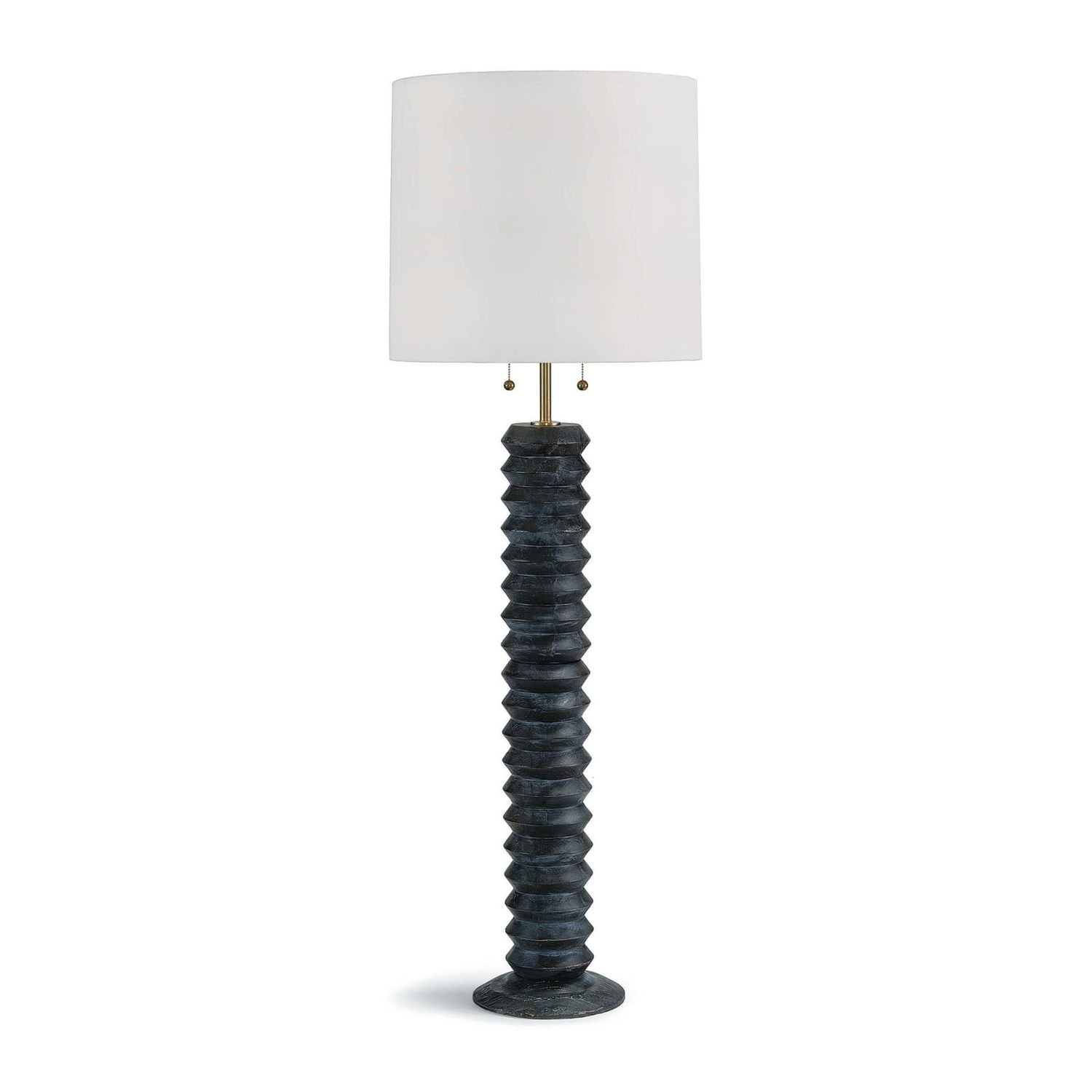 Accordion Floor Lamp (Ebony)