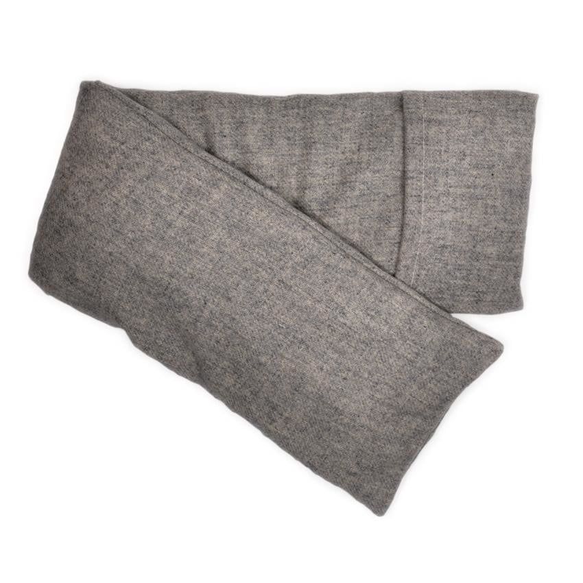 Hot/Cold Flaxseed Pack, Heather Gray Wool