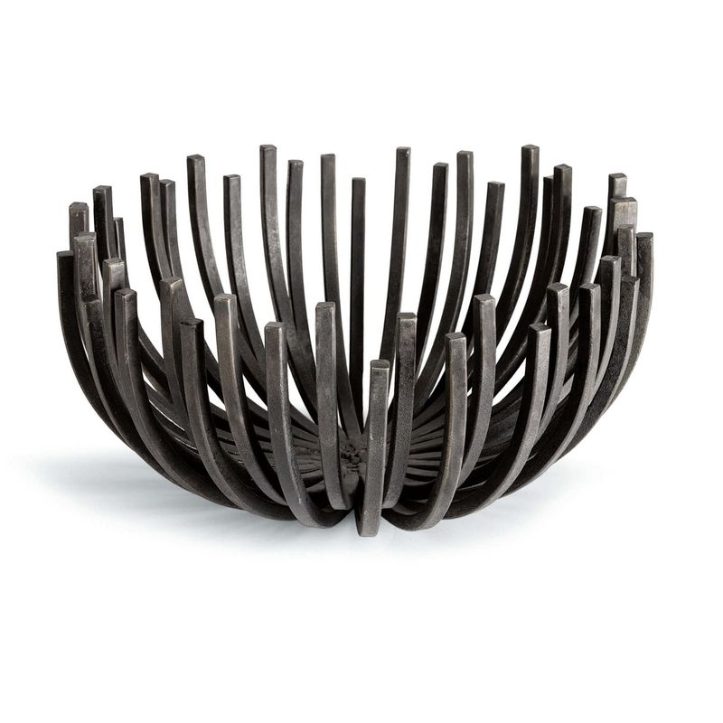 Webbed Bowl Circle (Blackened Iron)