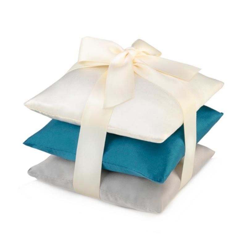 Teal/Ivory/Silver Sachet Set