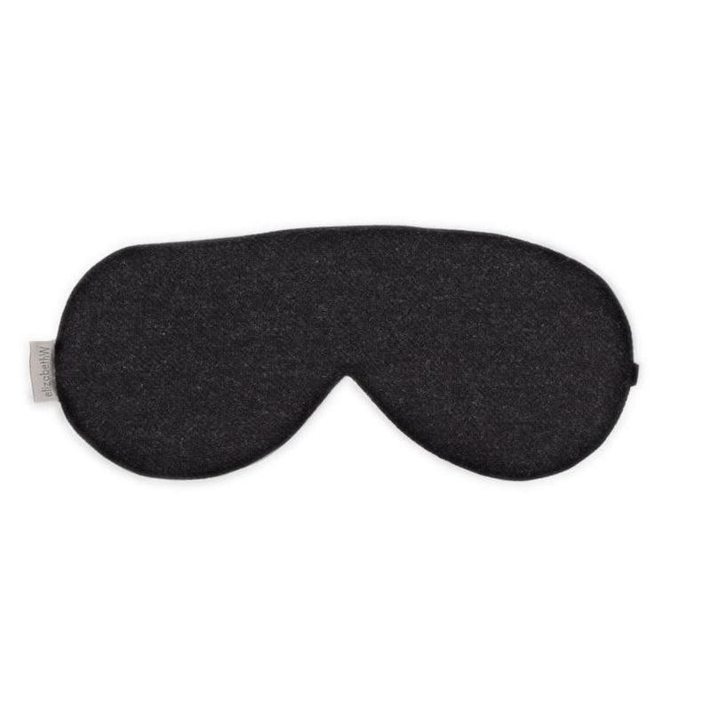 Sleep Mask, Charcoal Wool
