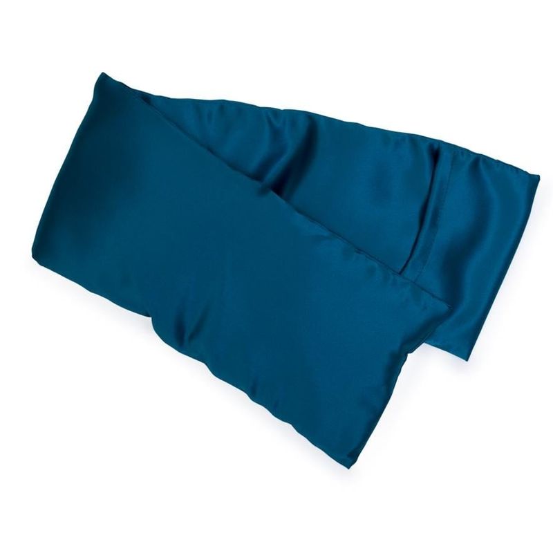 Hot/Cold Flaxseed Pack, Teal Silk