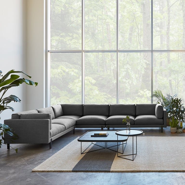 Silverlake XL Sectional, Left-facing