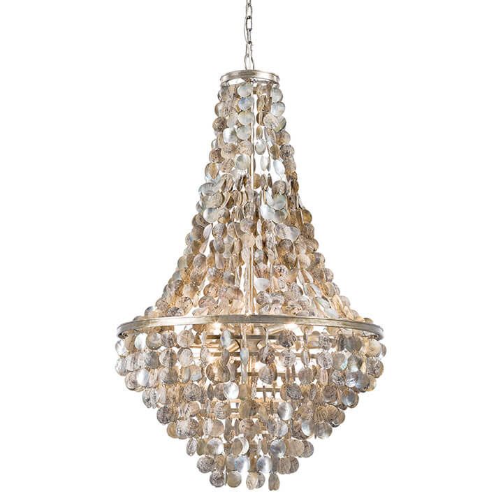 Capri Abalone Shell Chandelier