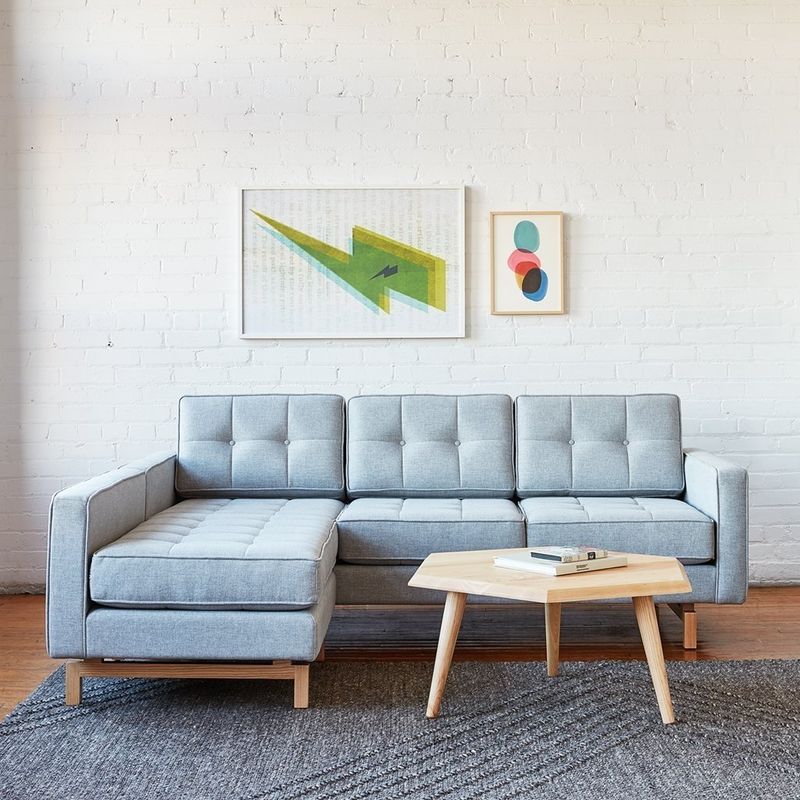 Jane 2 LOFT Bi-Sectional, Natural Ash
