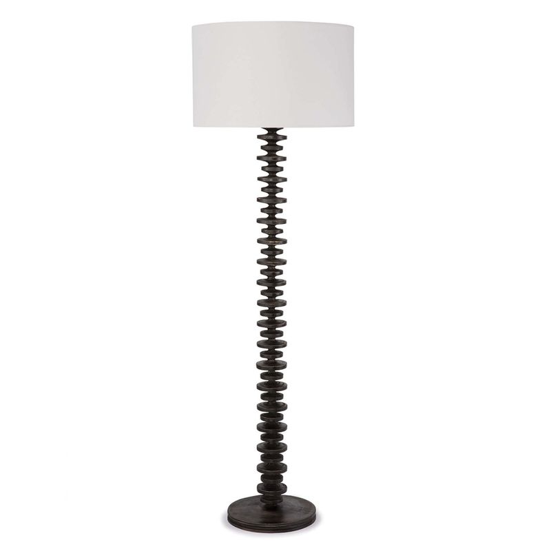Fishbone Floor Lamp (Ebony)