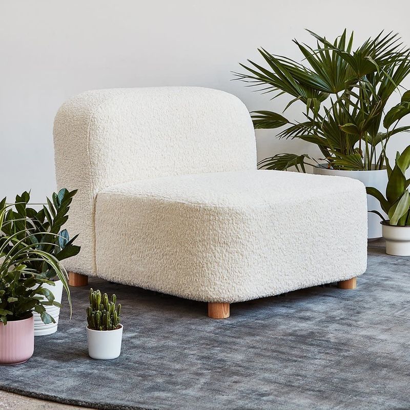 Circuit Modular Armless Chair