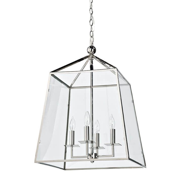 Cachet Lantern (Polished Nickel)