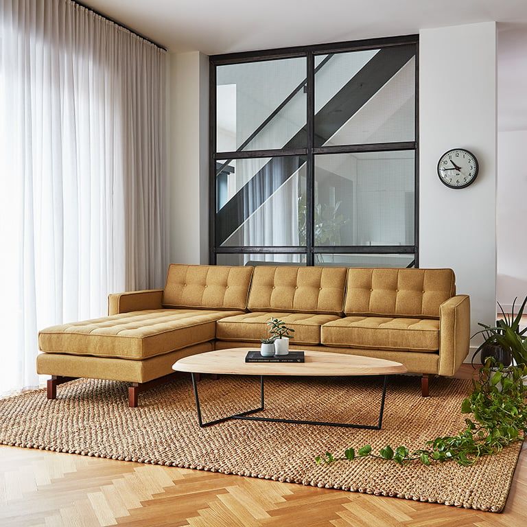 Jane 2 Bi-Sectional, Walnut