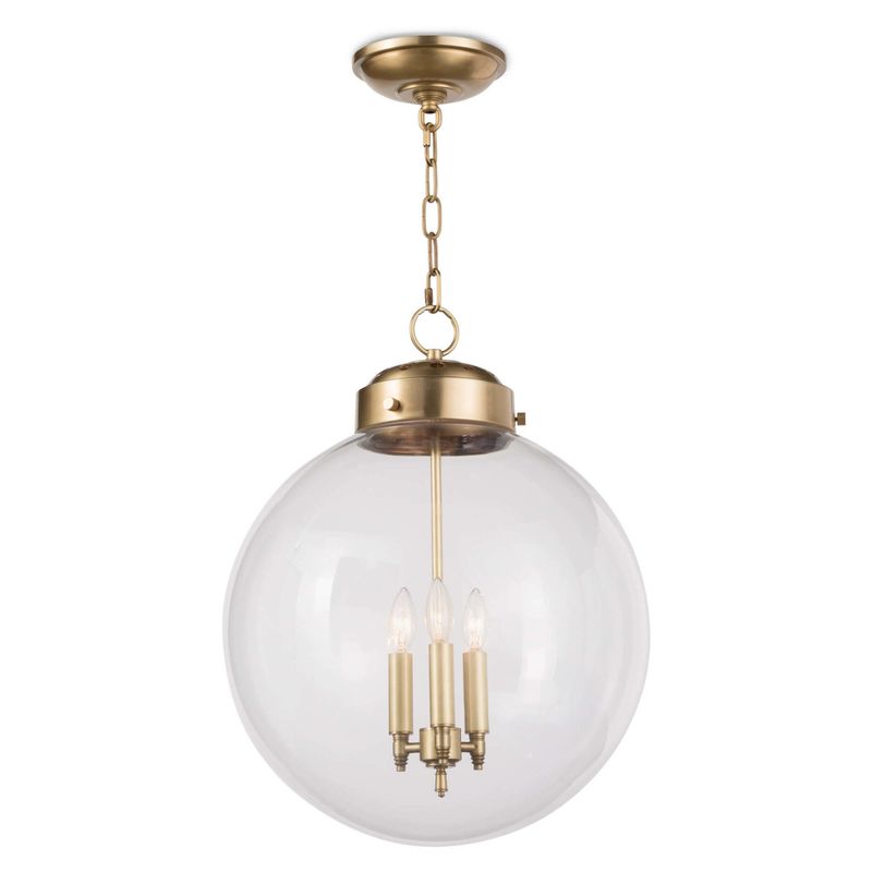 Globe Pendant (Natural Brass)
