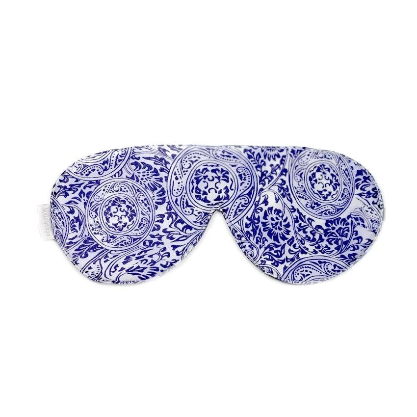 Sleep Mask, Venetian Blue Silk