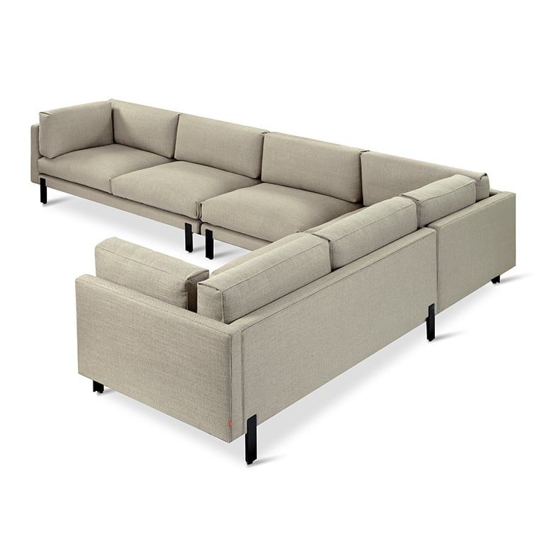 Silverlake XL Sectional, Right-facing