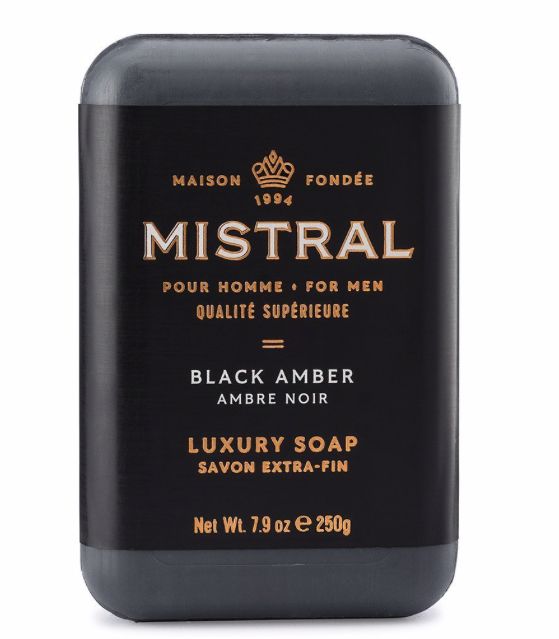 Black Amber Bar Soap