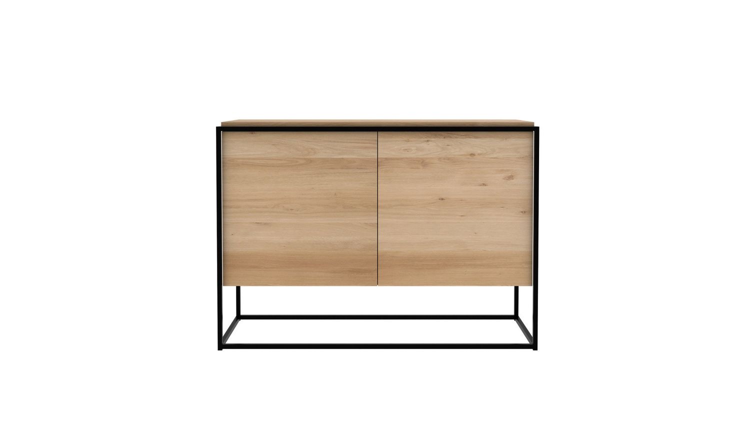 Monolit sideboard - oak - 2 doors, 43.5 x 17.5 x 30.5