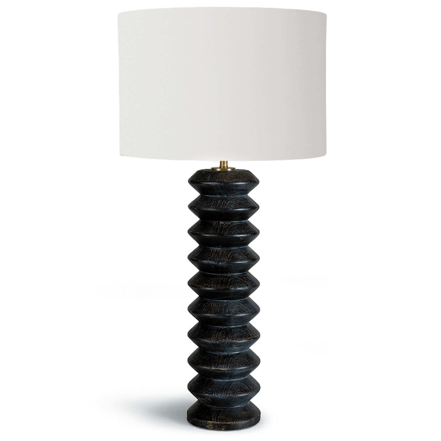 Accordion Table Lamp (Ebony)