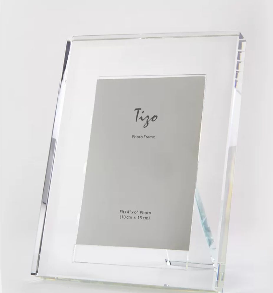 Crystal Glass Frame 4x6