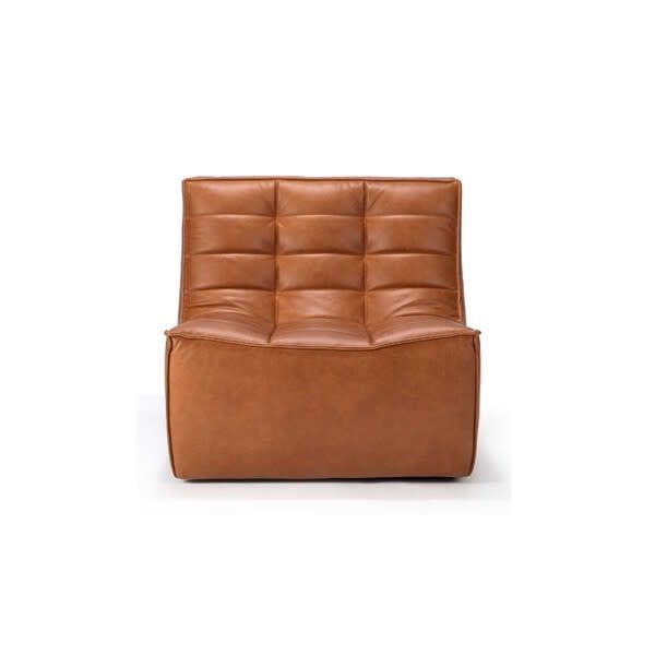 N701 modular sofa - Old Saddle leather - 1 seater, 31.5 x 36 x 30