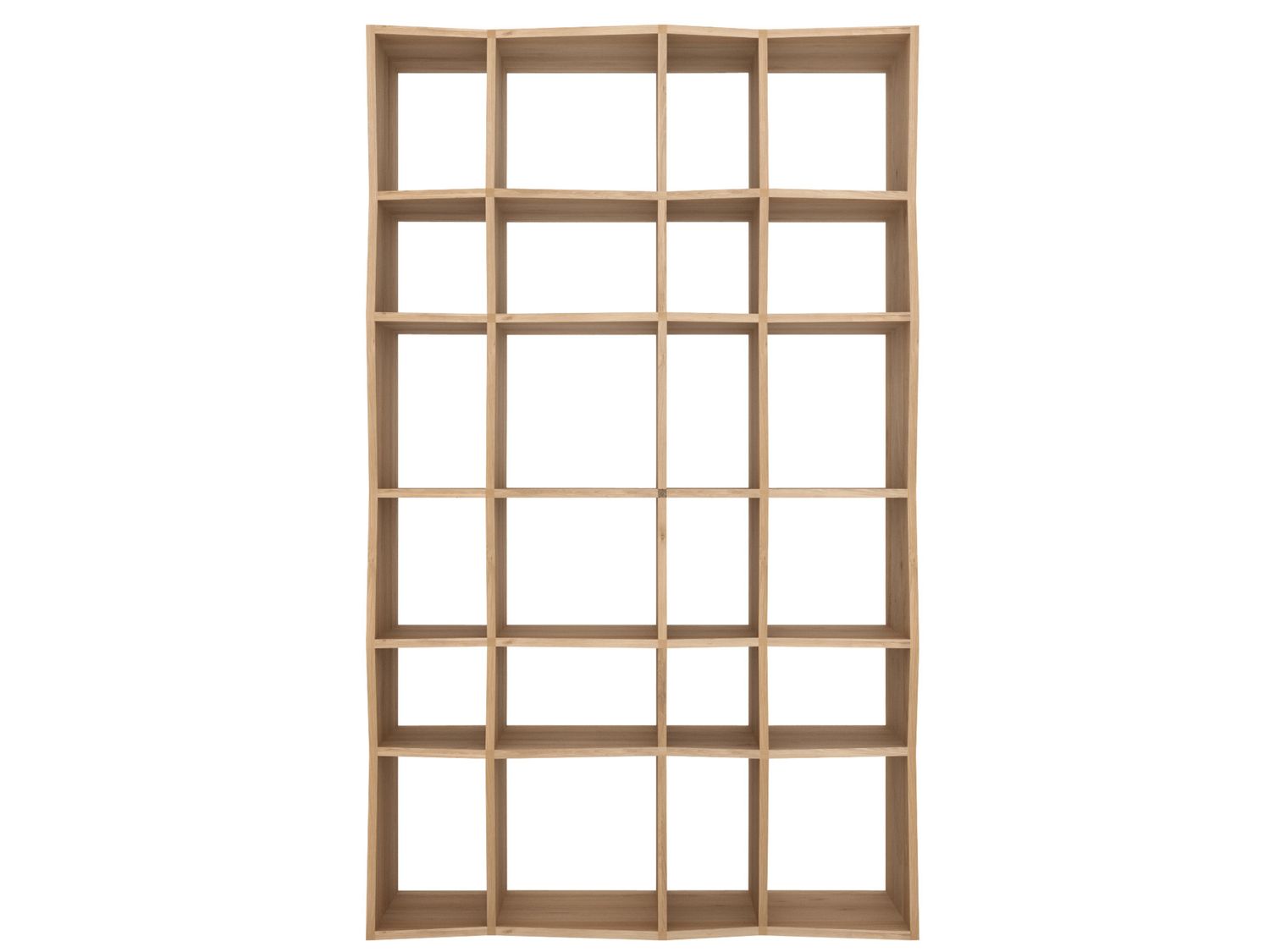 Z rack - oak, 49 x 14.5 x 81.5