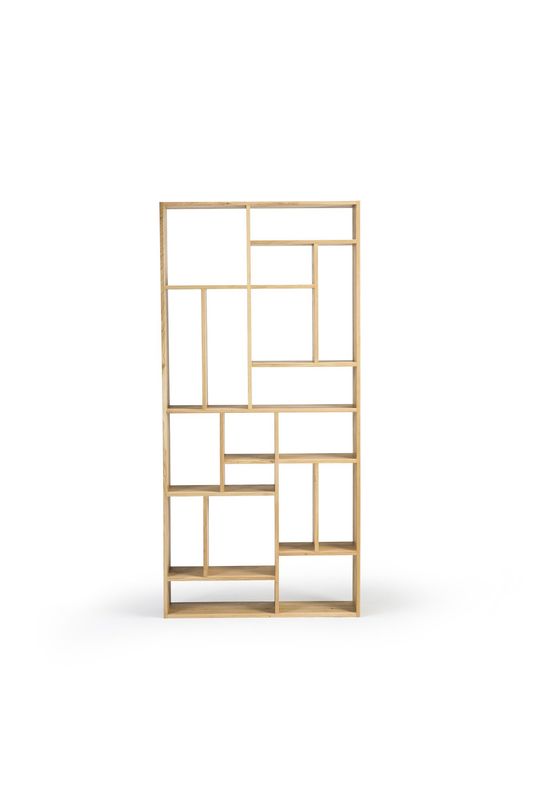 M rack - oak, 41 x 12 x 86