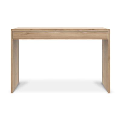 Oak Wave desk - 1 drawer