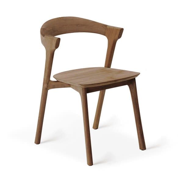 Bok dining chair - teak, 19.5 x 21.5 x 30