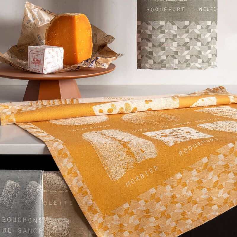 Fromages Tea Towel