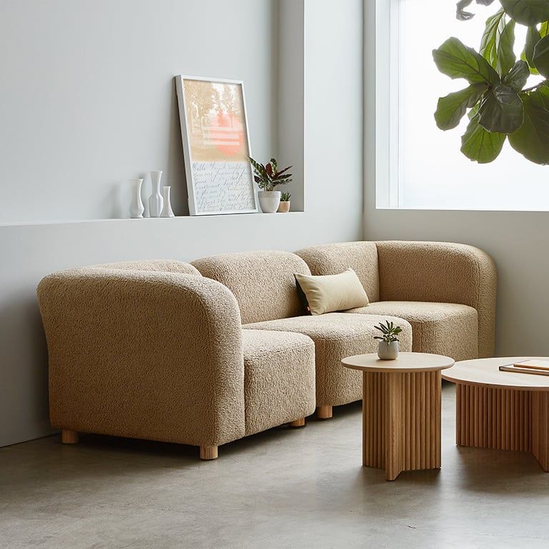 Circuit Modular 3-Pc Sofa