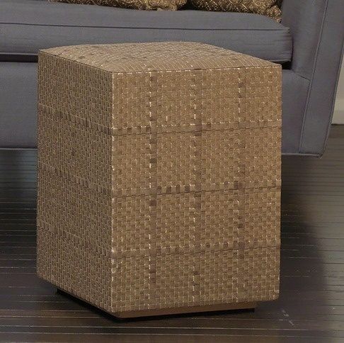 Golden Weave Stool
