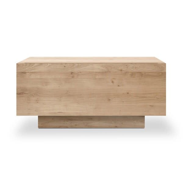 Madra bedside table - oak - 1 drawer, 23.5 x 17 x 10.5