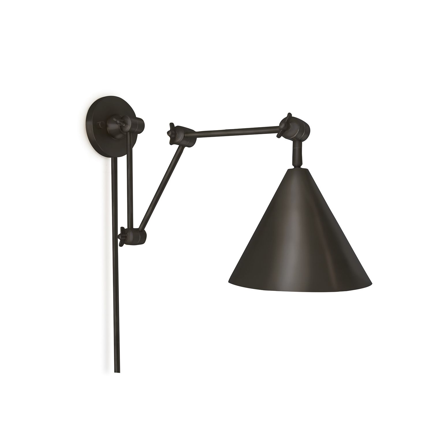 Zig-Zag Task Sconce (Oil Rubbed Bronze)